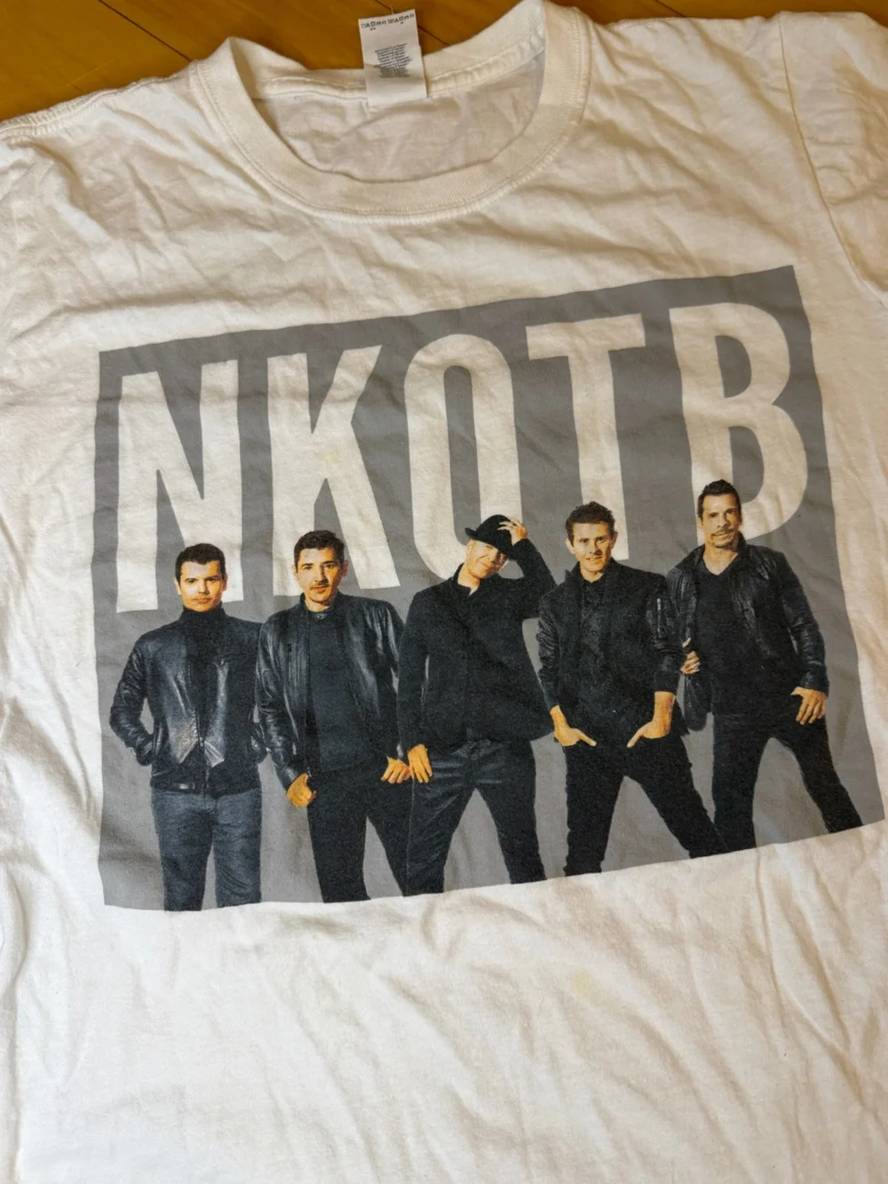 NKOTB New Kids on the Block Total Package Tour 2017 T-Shirt Small Band Tee